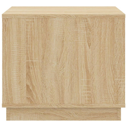 Table basse chêne sonoma 51x50x44 cm bois d’ingénierie - Tables basses