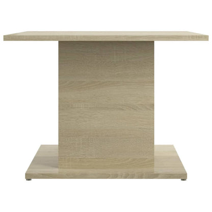 Table basse chêne sonoma 55,5x55,5x40 cm bois d’ingénierie - Tables basses