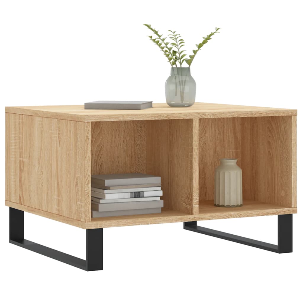 Table basse Chêne sonoma 60x50x36,5 cm Bois d’ingénierie - Tables basses