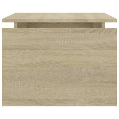 Table basse chêne sonoma 68x50x38 cm bois d’ingénierie - Tables basses