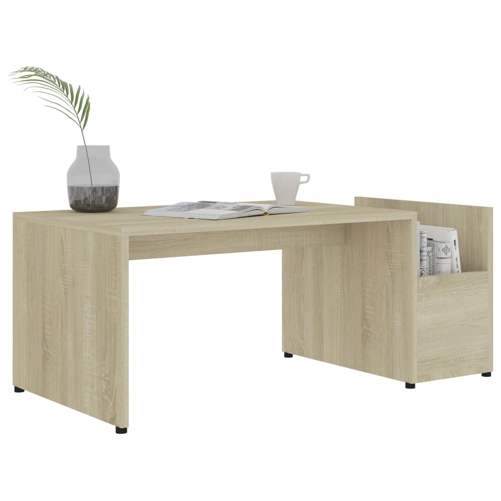 Table basse Chêne sonoma 90x45x35 cm bois d’ingénierie - Tables basses