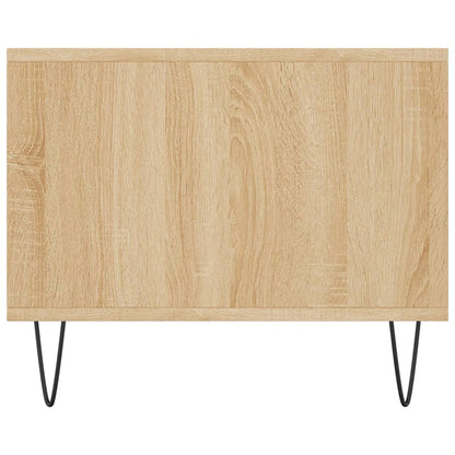 Table basse chêne sonoma 90x50x40 cm bois d’ingénierie - Tables basses