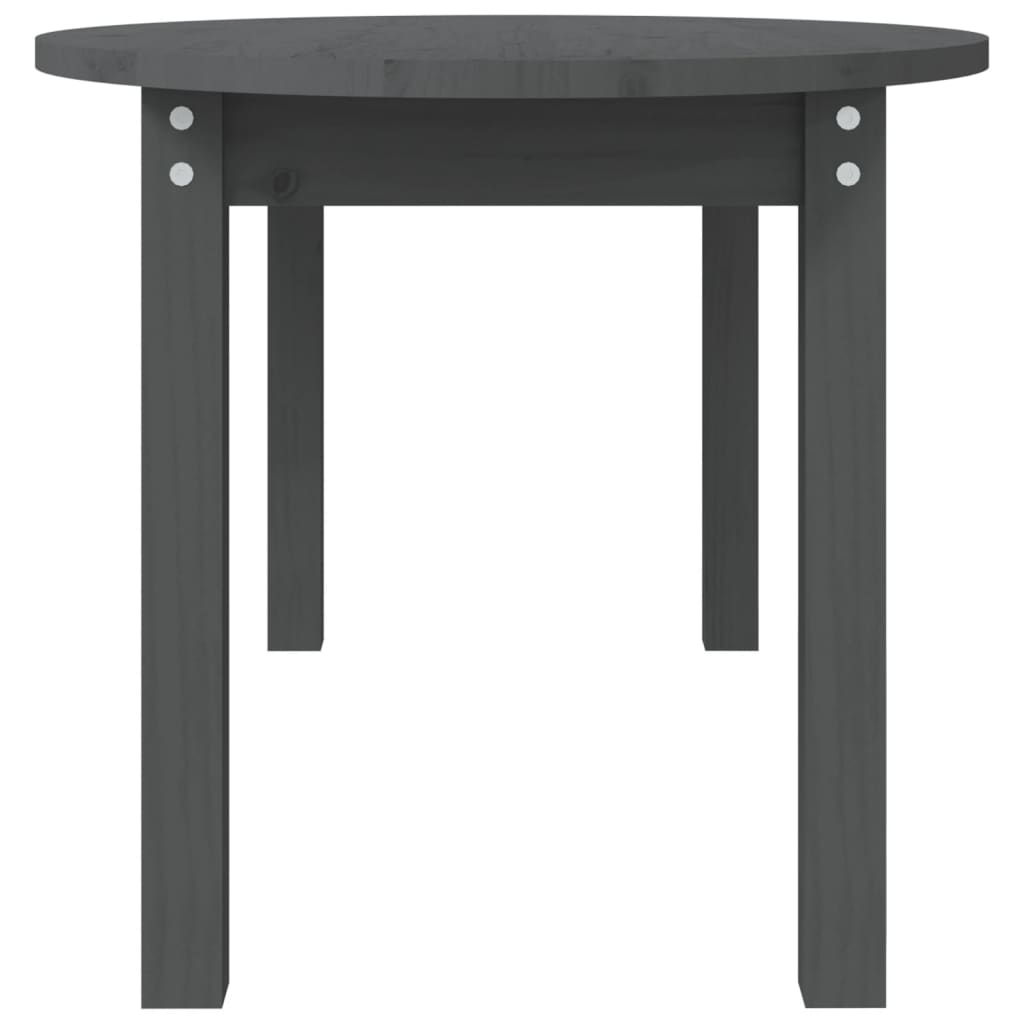 Table basse Gris 110x55x45 cm Bois massif de pin - Tables basses