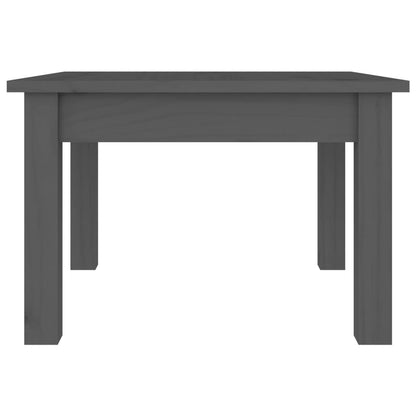 Table basse Gris 45x45x30 cm Bois massif de pin - Tables basses