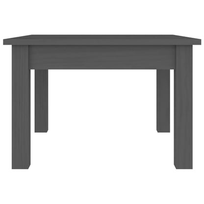 Table basse Gris 45x45x30 cm Bois massif de pin - Tables basses