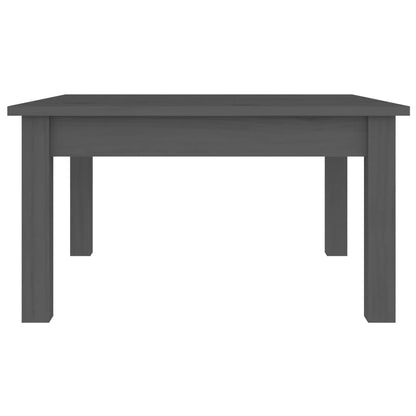 Table basse Gris 55x55x30 cm Bois massif de pin - Tables basses
