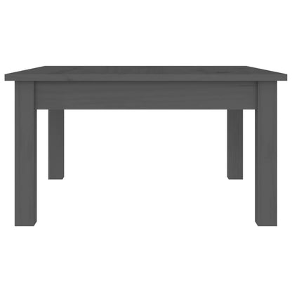 Table basse Gris 55x55x30 cm Bois massif de pin - Tables basses