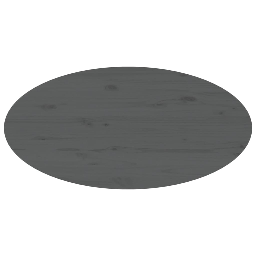 Table basse Gris 80x40x35 cm Bois massif de pin - Tables basses