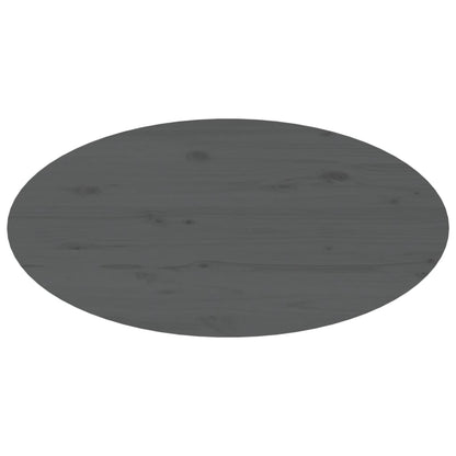 Table basse Gris 80x40x35 cm Bois massif de pin - Tables basses