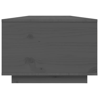 Table basse Gris 80x50x35,5 cm Bois massif de pin - Tables basses