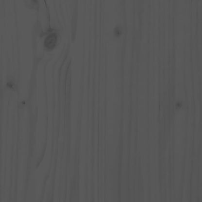 Table basse Gris 80x55x40,5 cm Bois massif de pin - Tables basses