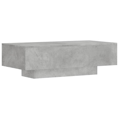 Table basse gris béton 100x49,5x31 cm bois d’ingénierie - Tables basses