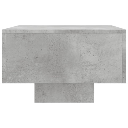 Table basse gris béton 100x49,5x31 cm bois d’ingénierie - Tables basses