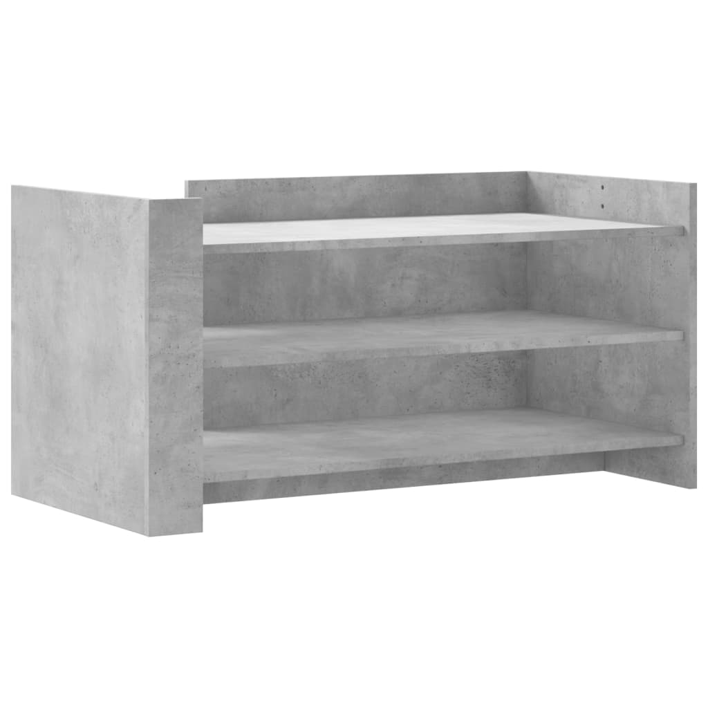 Table basse gris béton 100x50x50 cm bois d’ingénierie - Tables basses