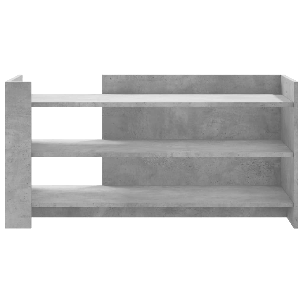 Table basse gris béton 100x50x50 cm bois d’ingénierie - Tables basses