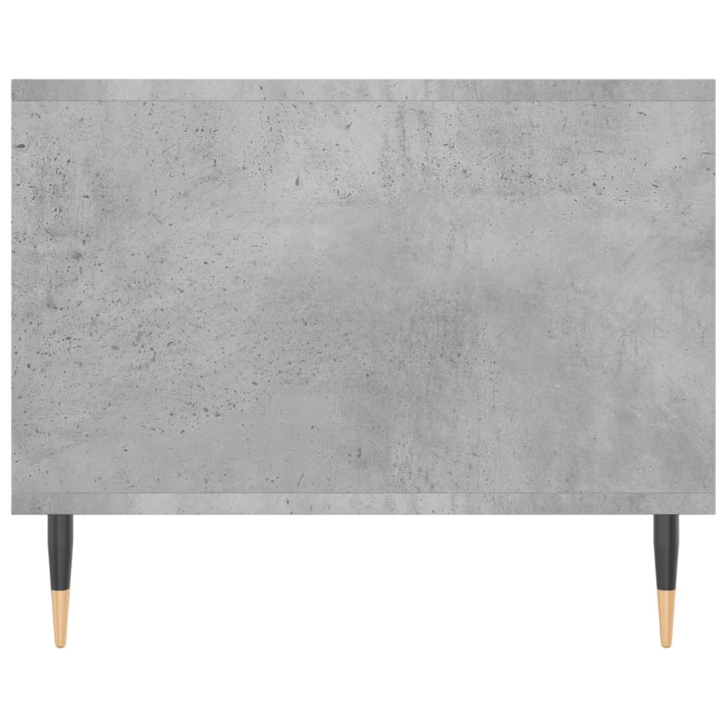 Table basse gris béton 102x50x40 cm bois d’ingénierie - Tables basses