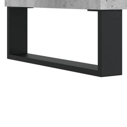 Table basse gris béton 50x50x40 cm bois d’ingénierie - Tables basses