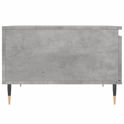 Table basse gris béton 55x55x36,5 cm bois d’ingénierie - Tables basses