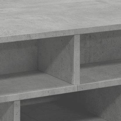 Table basse gris béton 70x70x29 cm bois d’ingénierie - Tables basses