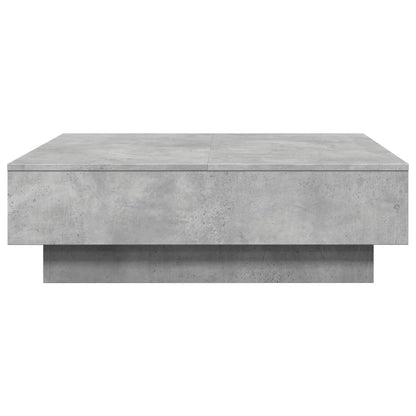 Table basse Gris béton 90x90x28 cm Aggloméré - Tables basses