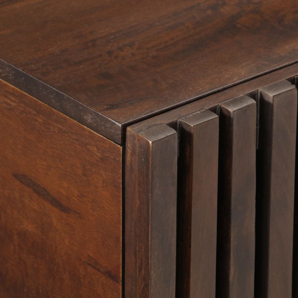 Table basse marron 80x51x40 cm bois de massif manguier - Tables basses