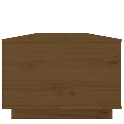 Table basse Marron miel 100x50x35 cm Bois massif de pin - Tables basses