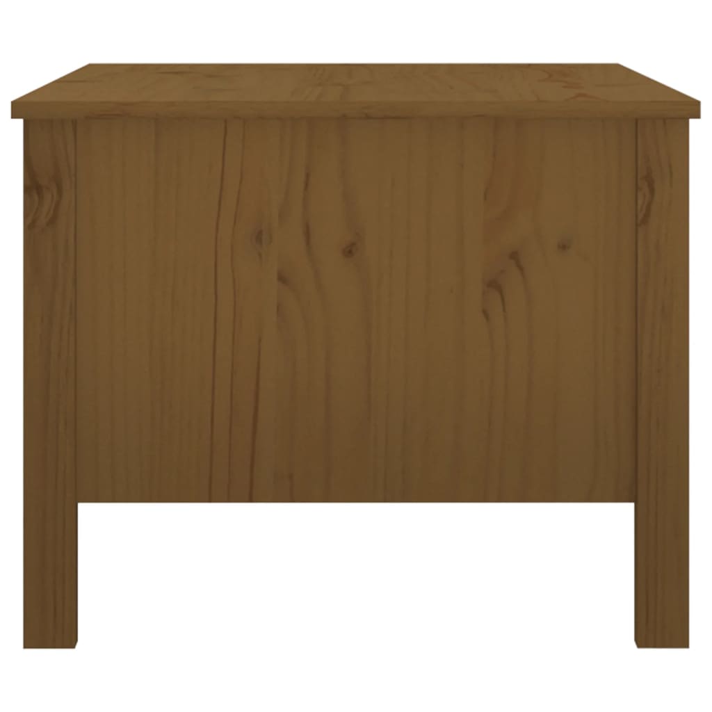 Table basse Marron miel 100x50x40 cm Bois massif de pin - Tables basses