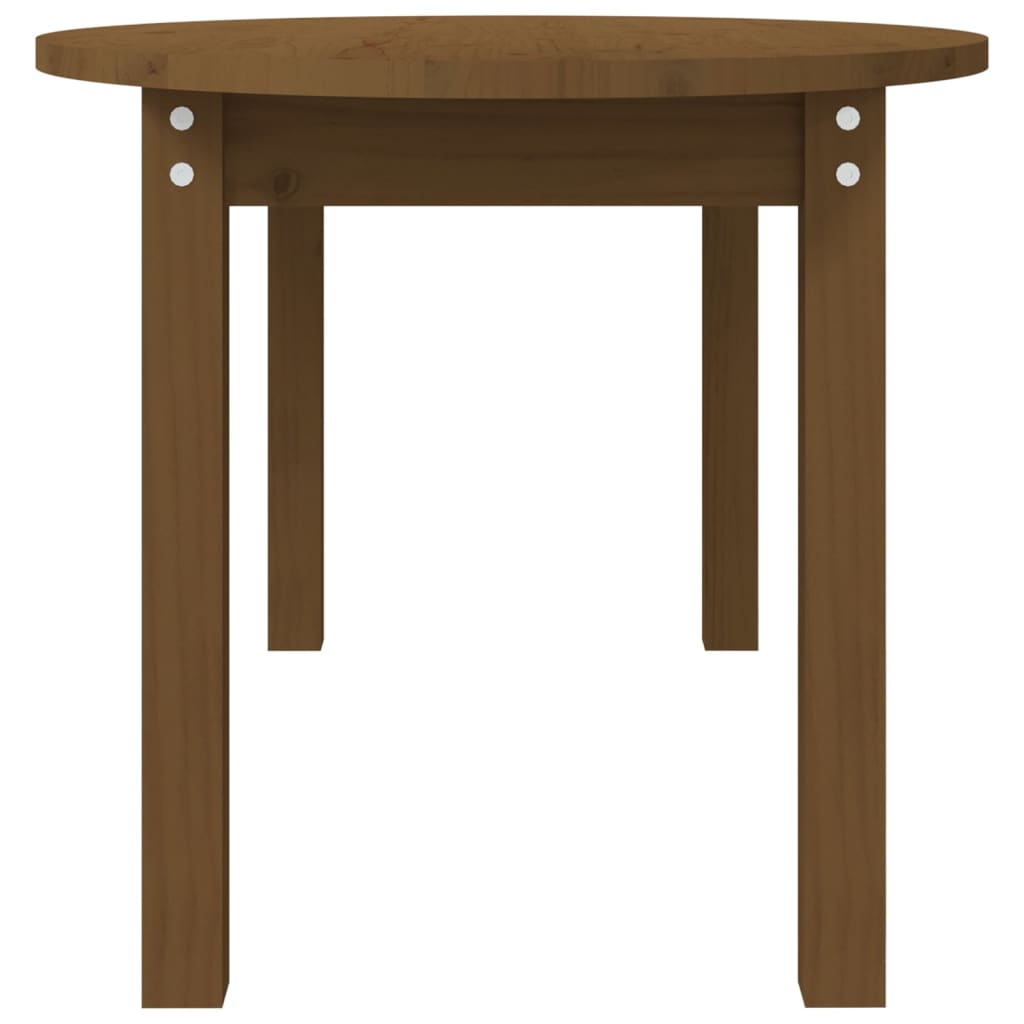 Table basse Marron miel 110x55x45 cm Bois massif de pin - Tables basses