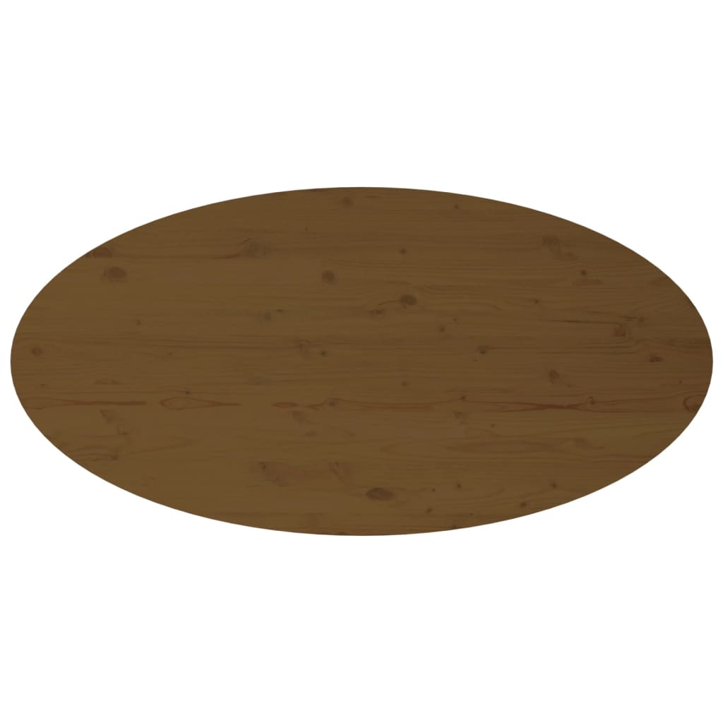 Table basse Marron miel 110x55x45 cm Bois massif de pin - Tables basses