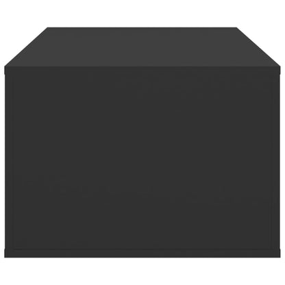 Table basse Noir 100x50,5x35 cm Bois d’ingénierie - Tables basses