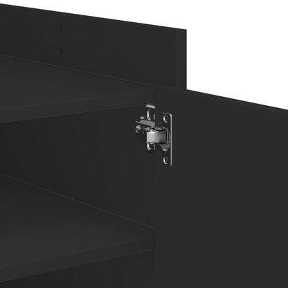 Table basse noir 100x50x50 cm bois d’ingénierie - Tables basses