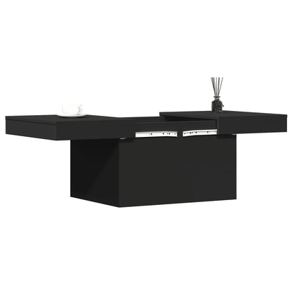 Table basse noir 100x55x40 cm bois d’ingénierie - Tables basses