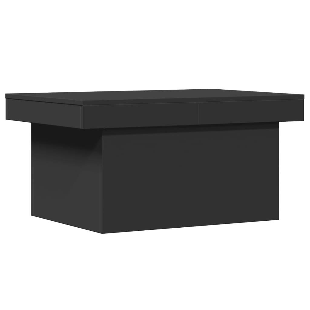 Table basse noir 100x55x40 cm bois d’ingénierie - Tables basses