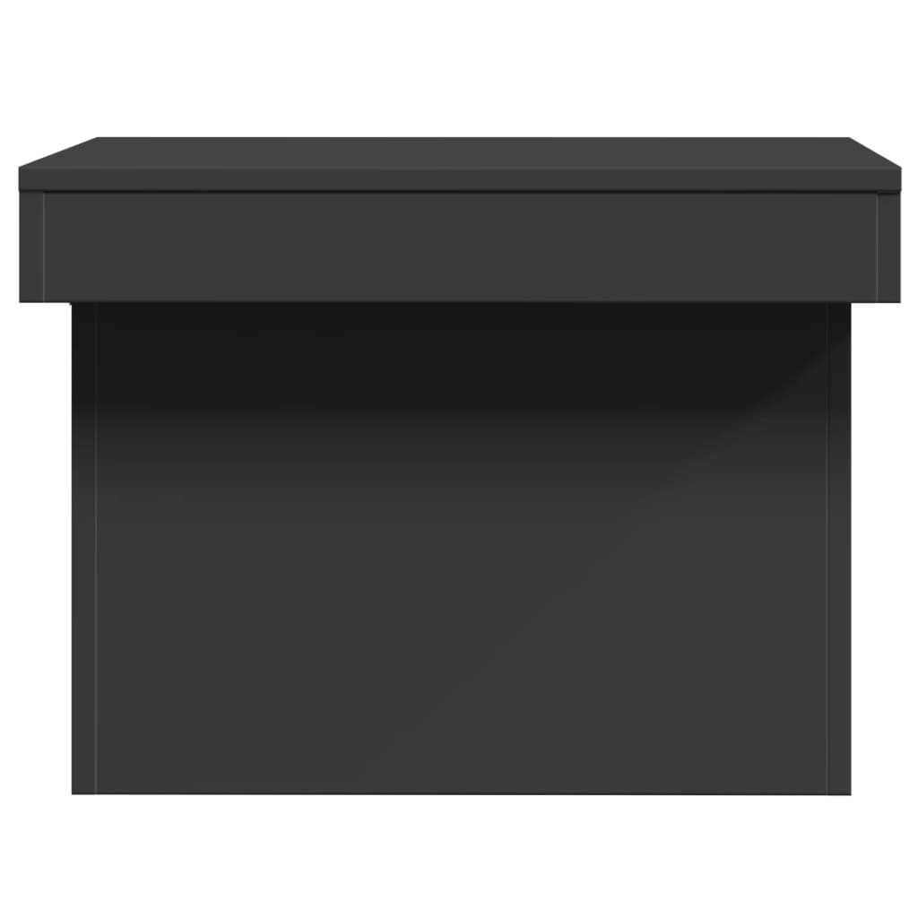 Table basse noir 100x55x40 cm bois d’ingénierie - Tables basses