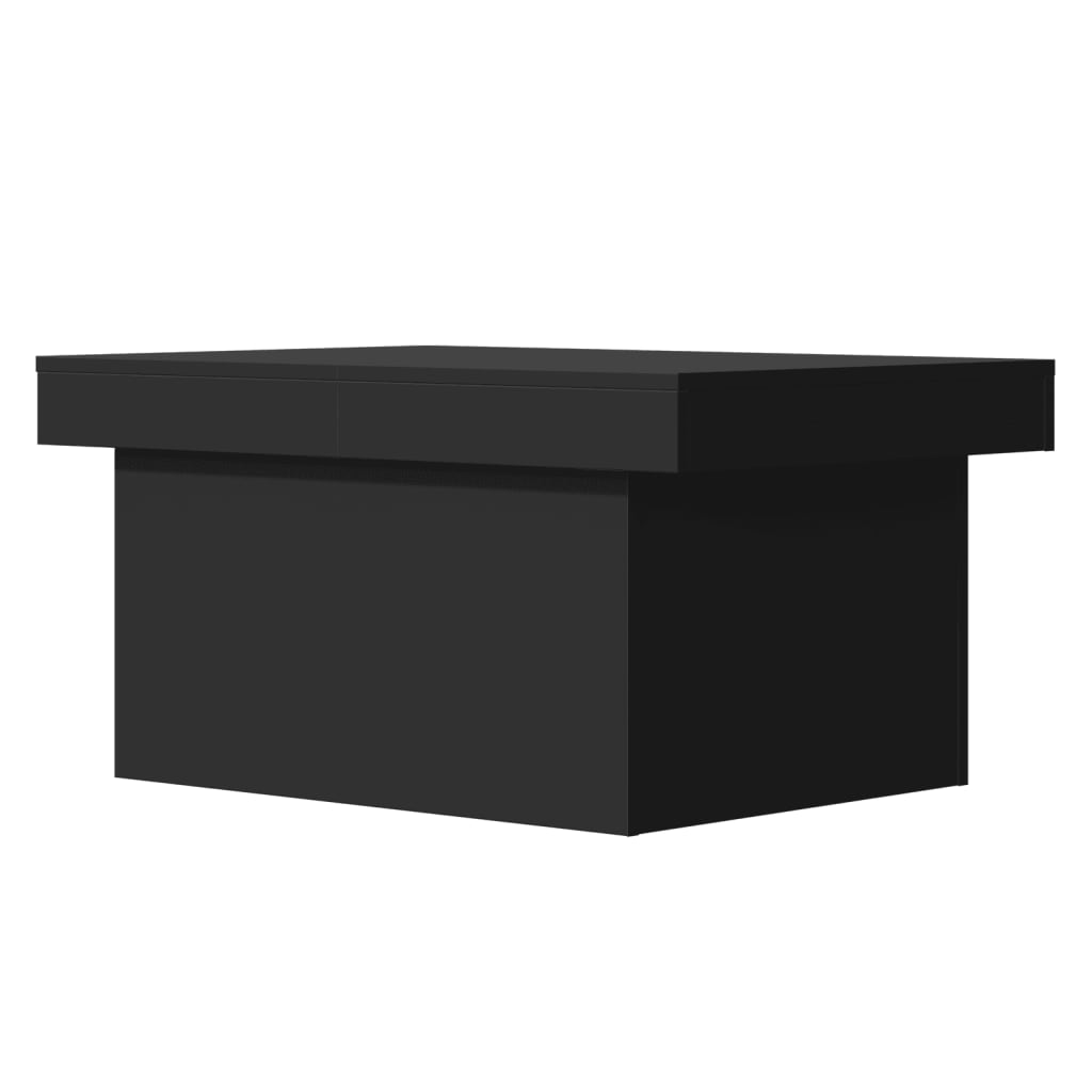 Table basse noir 100x55x40 cm bois d’ingénierie - Tables basses