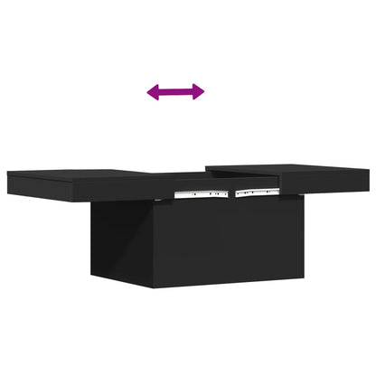Table basse noir 100x55x40 cm bois d’ingénierie - Tables basses