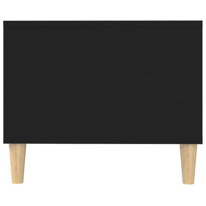 Table basse noir 102x50x40 cm bois d’ingénierie - Tables basses