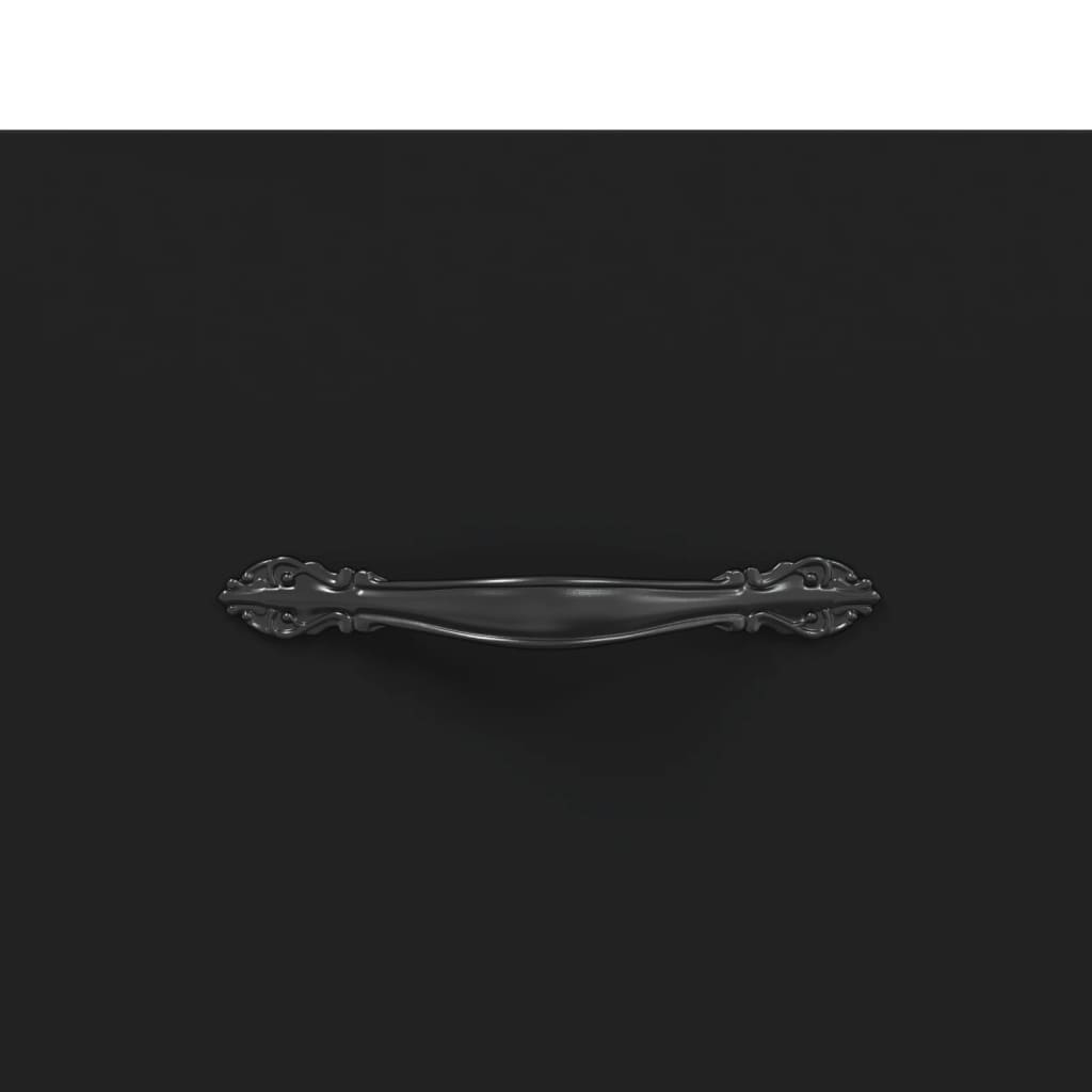 Table basse noir 102x50x40 cm bois d’ingénierie - Tables basses