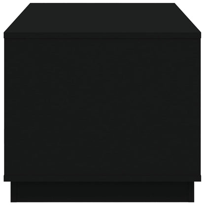 Table basse noir 102x50x44 cm bois d’ingénierie - Tables basses