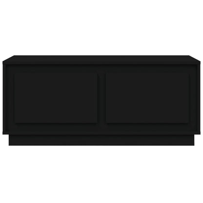 Table basse noir 102x50x44 cm bois d’ingénierie - Tables basses