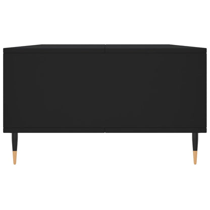 Table basse noir 104x60x35 cm bois d’ingénierie - Tables basses