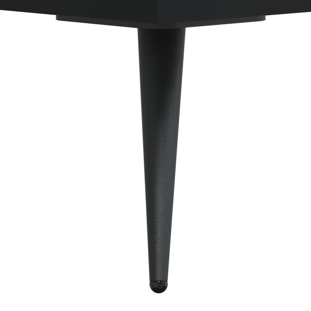 Table basse Noir 50x50x40 cm Bois d’ingénierie - Tables basses