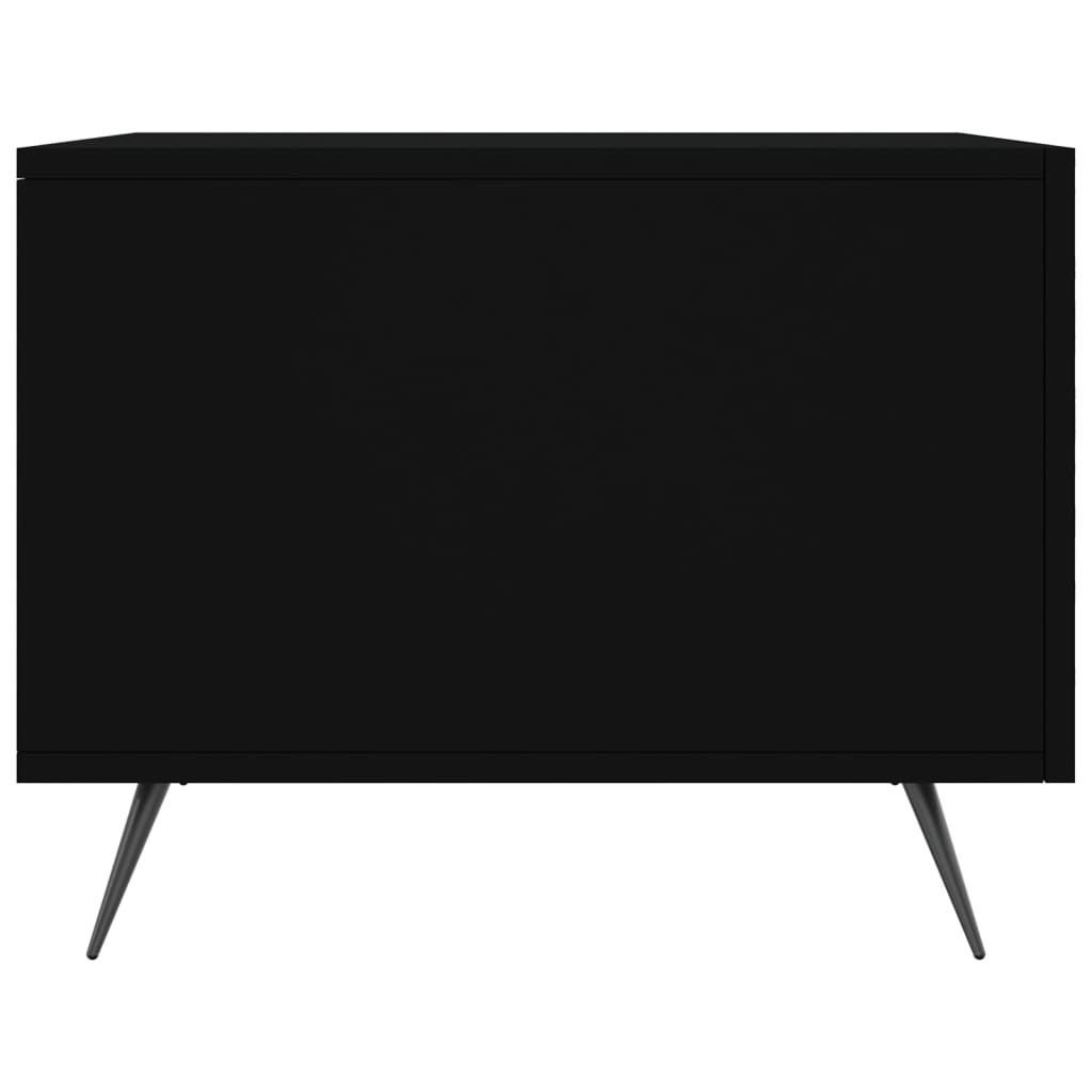 Table basse Noir 50x50x40 cm Bois d’ingénierie - Tables basses