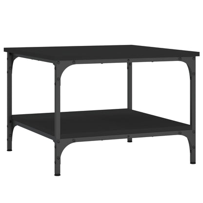 Table basse Noir 55x55x40 cm bois d’ingénierie - Tables basses