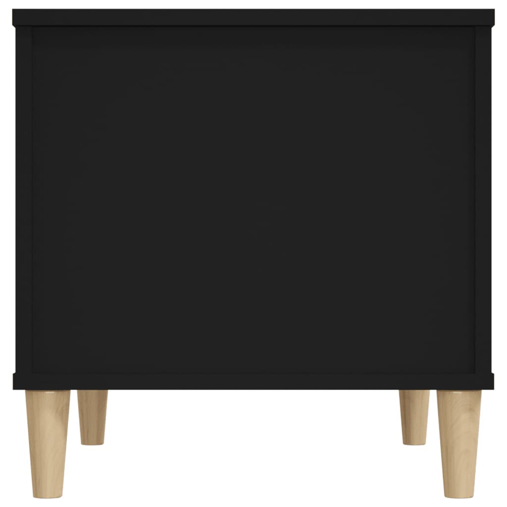Table basse Noir 60x44,5x45 cm Bois d’ingénierie - Tables basses