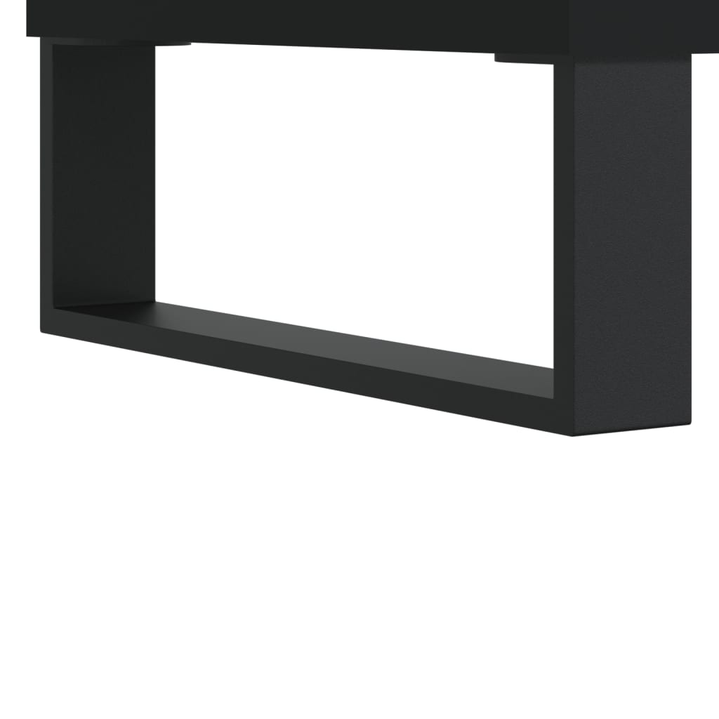 Table basse Noir 60x44,5x45 cm Bois d’ingénierie - Tables basses