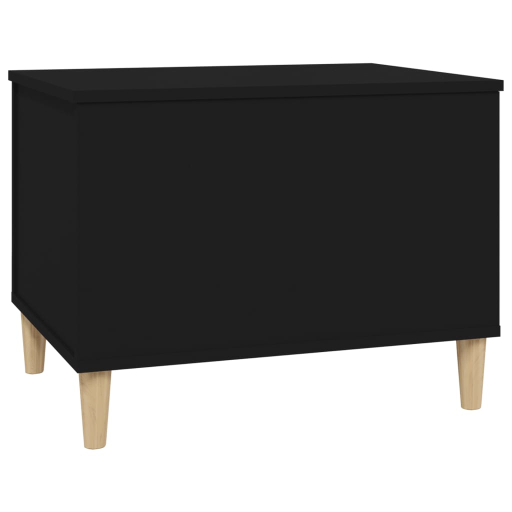 Table basse Noir 60x44,5x45 cm Bois d’ingénierie - Tables basses