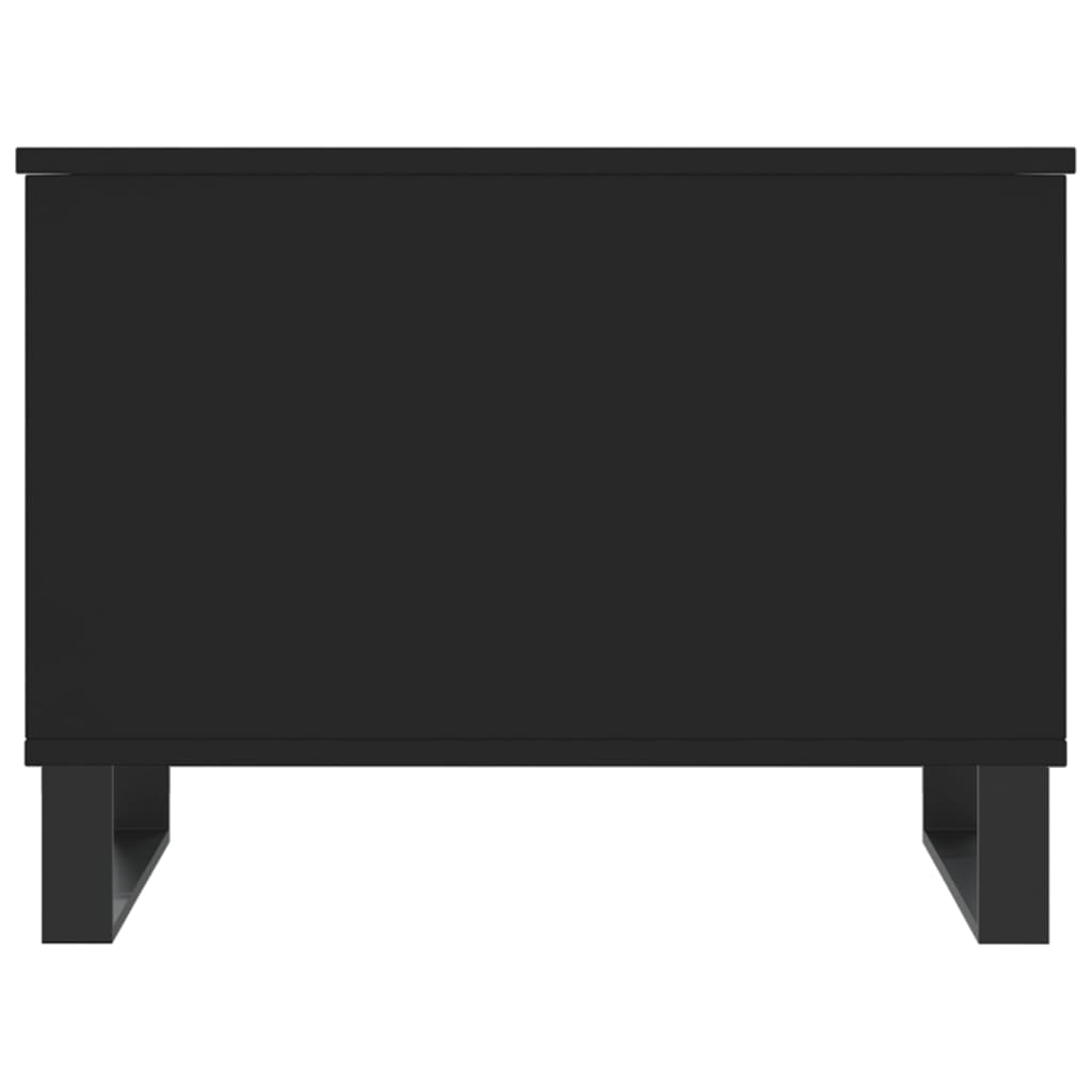 Table basse Noir 60x44,5x45 cm Bois d’ingénierie - Tables basses