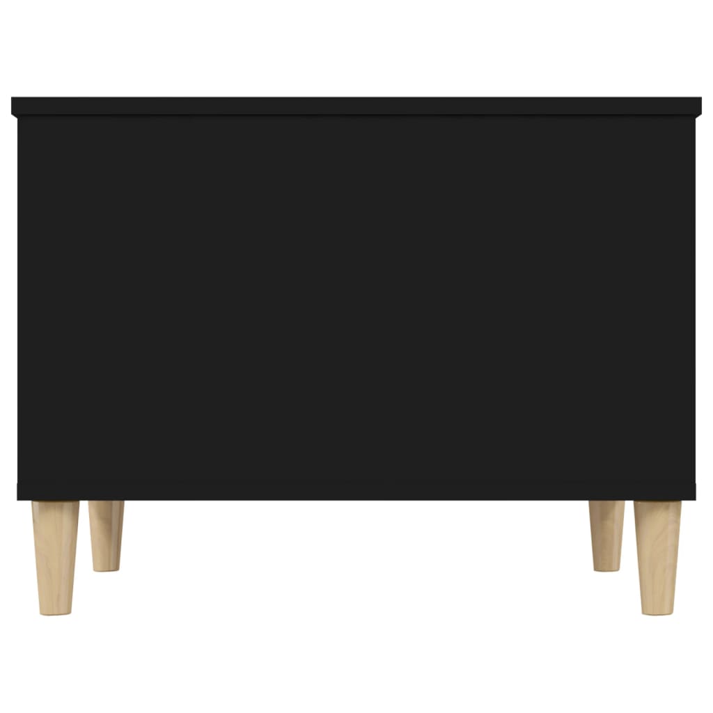 Table basse Noir 60x44,5x45 cm Bois d’ingénierie - Tables basses
