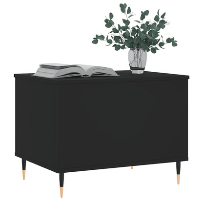 Table basse Noir 60x44,5x45 cm Bois d’ingénierie - Tables basses